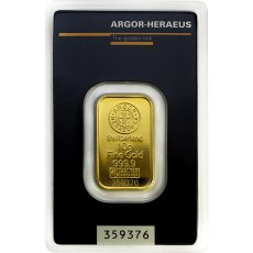 10g Argor Heraeus SA Švýcarsko Investiční zlatý slitek